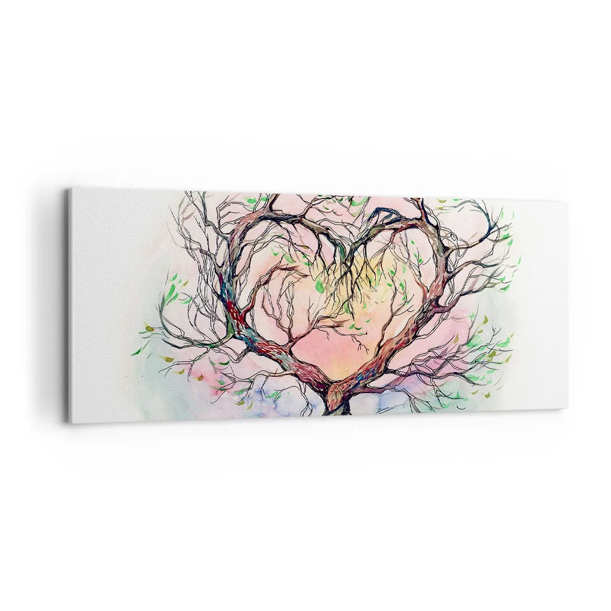 Obraz na plátně - Společně proti vichřicím - 100x40 cm