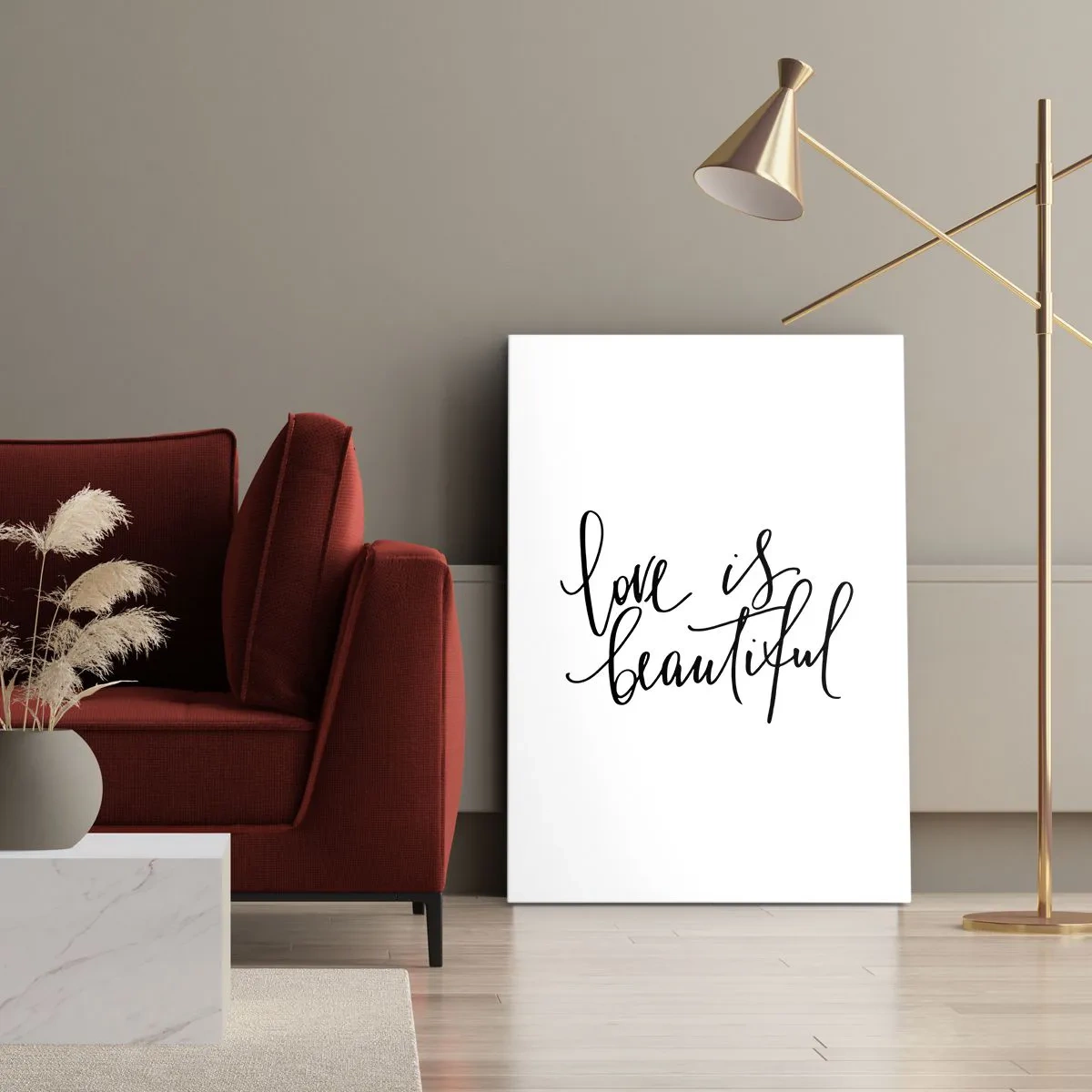 Obraz na plátně - Přečti a zopakuj - 45x80 cm