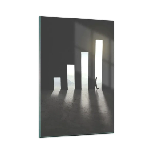 Obraz na skle - Úspěch – imprese - 80x120 cm