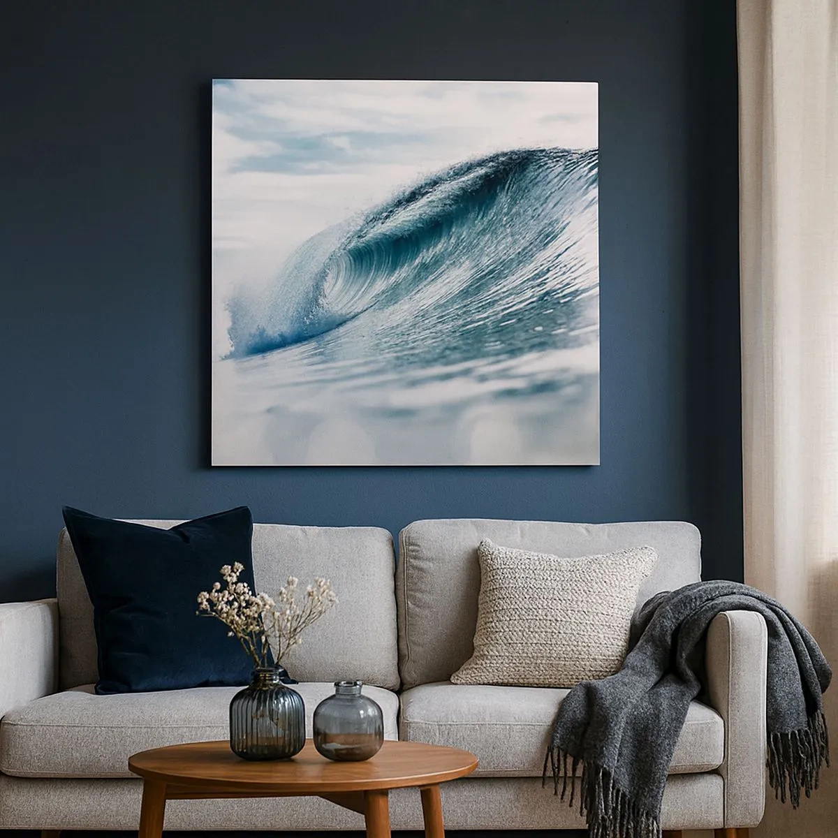 Obraz na plátně - Vodní špička - 30x30 cm