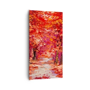 Obraz na plátně - Podzimní imprese - 65x120 cm