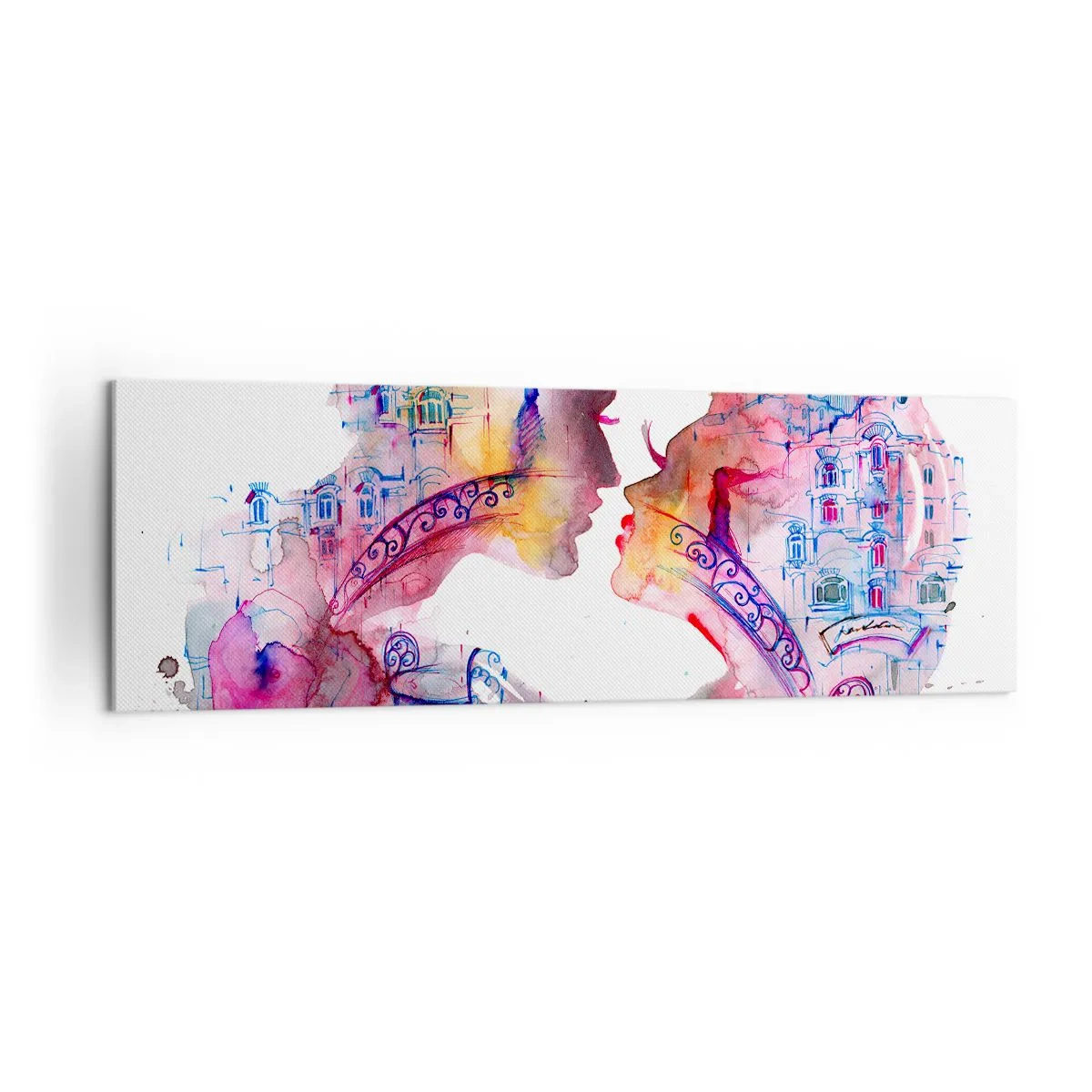 Obraz na plátně - Tajemný most vzdychání - 160x50 cm