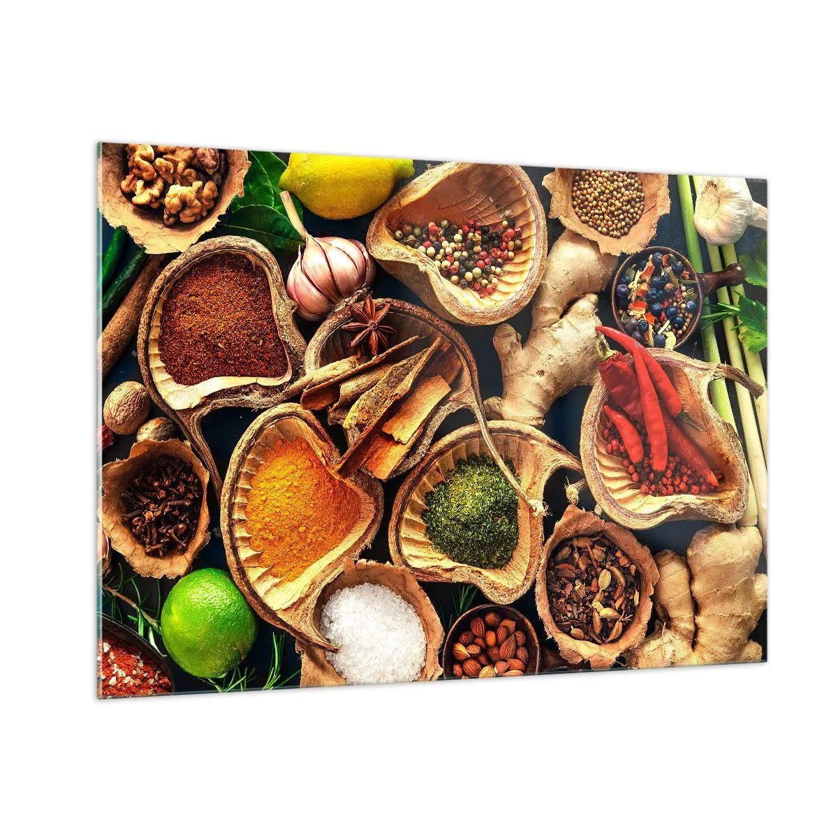 Obraz na skle - Vezmi si, co chceš - 100x70 cm