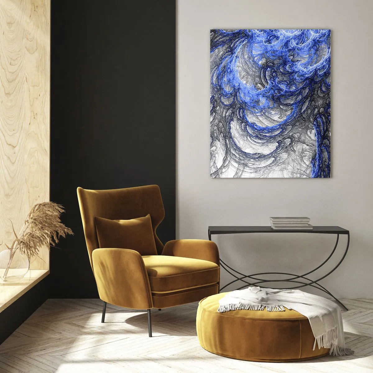 Obraz na skle - Zrod vlny - 50x70 cm