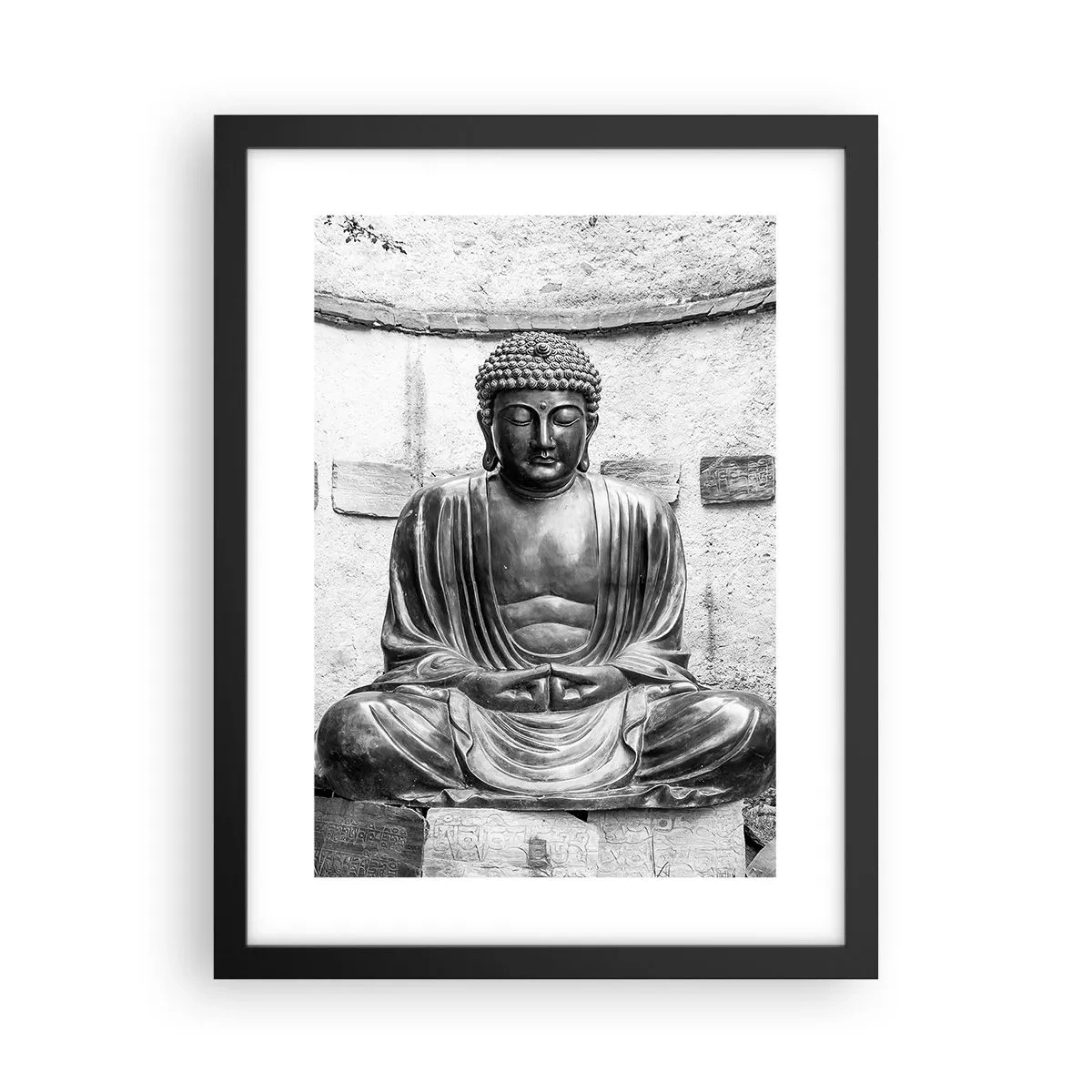 Plakát v černém rámu - U zdroje klidu - 30x40 cm