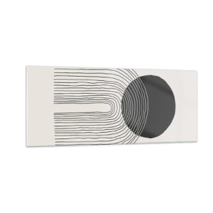 Obraz na skle - Chvění a jistota - 100x40 cm