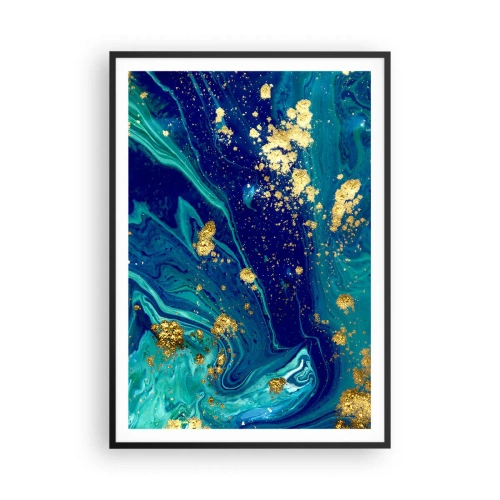 Plakát v černém rámu - Plátky slunce - 70x100 cm