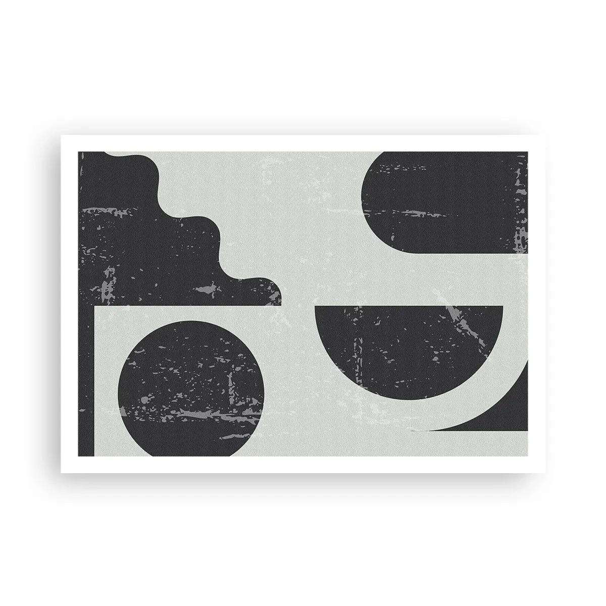 Plakát - Kompozice nad a pod - 100x70 cm