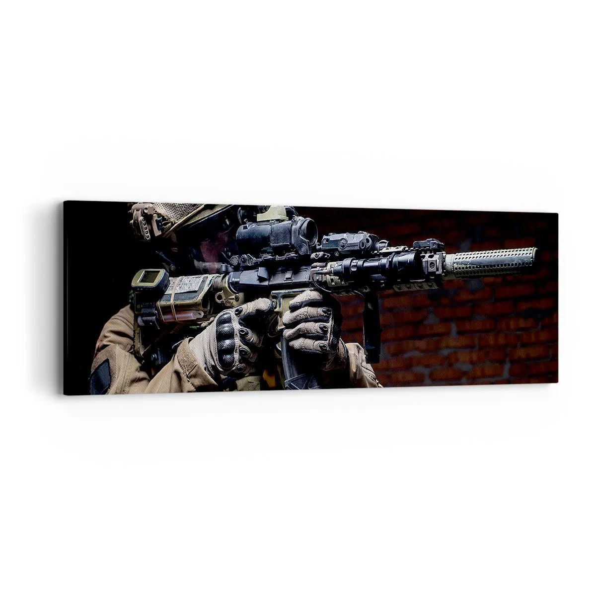 Obraz na plátně - Vražedně účinný - 90x30 cm