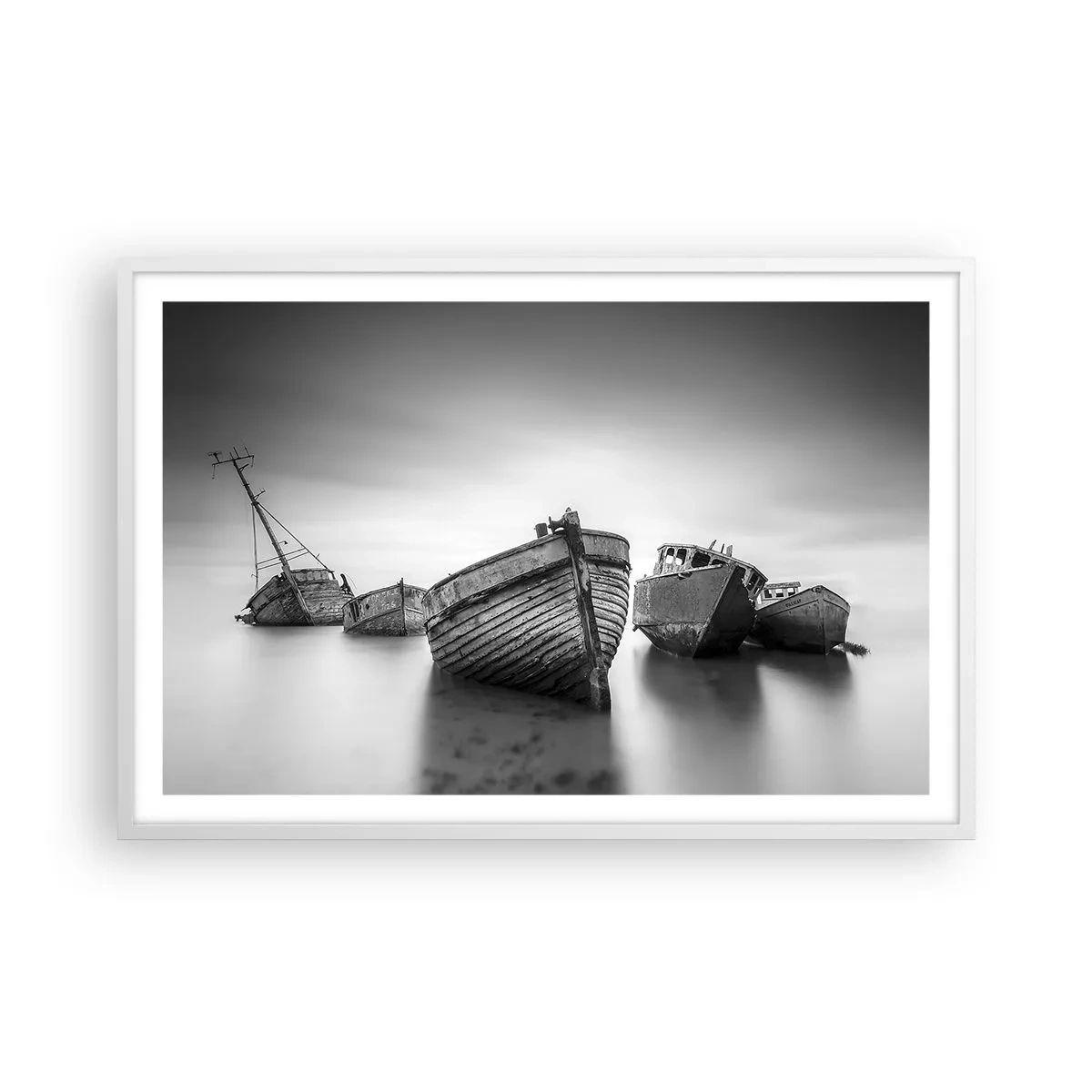 Plakát v bílém rámu - Teď už jen vzpomínky… - 91x61 cm