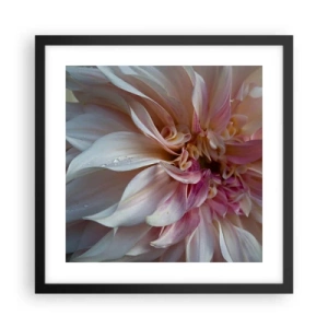 Plakát v černém rámu - Kvetoucí svěžest - 40x40 cm