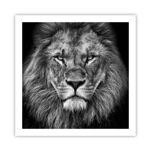 Plakát - V korunovačním oděvu - 60x60 cm