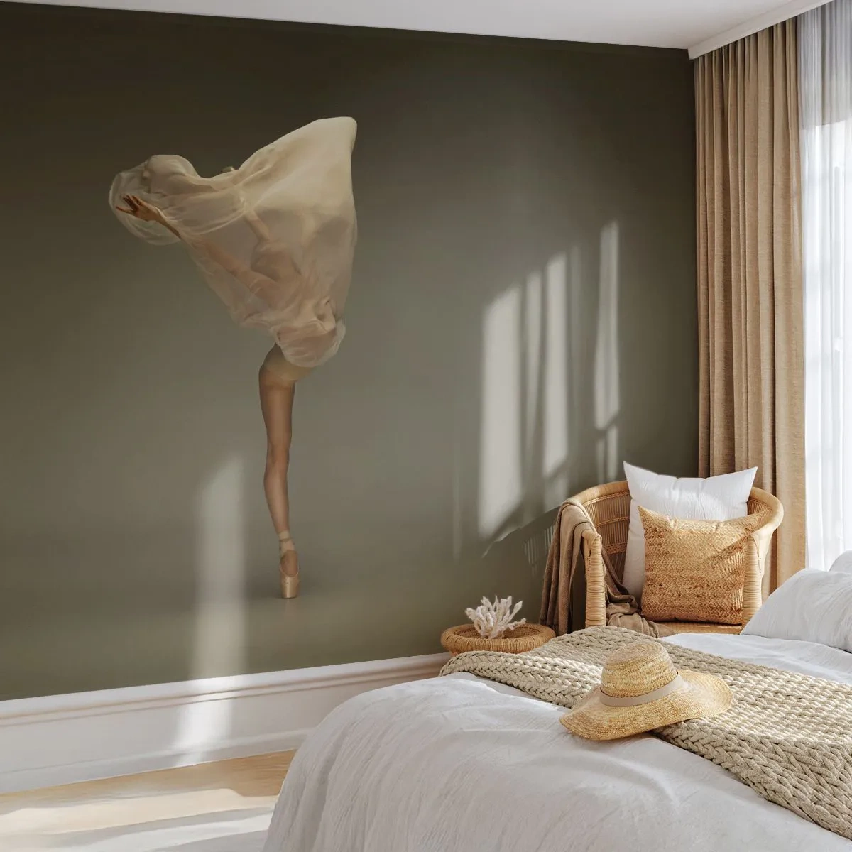 Fototapeta Standard Eco - Hned poletí - Balerína, Tanec, Balet - 250x175 cm