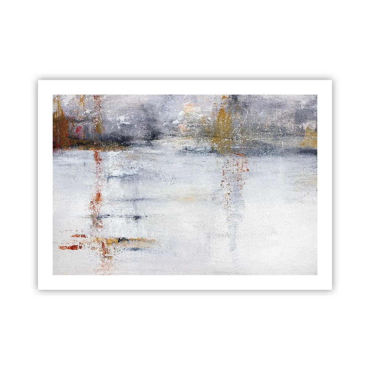 Plakát - Za závojem vzduchu - 70x50 cm