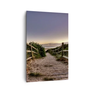 Obraz na plátně - Už je vidět cíl - 80x120 cm