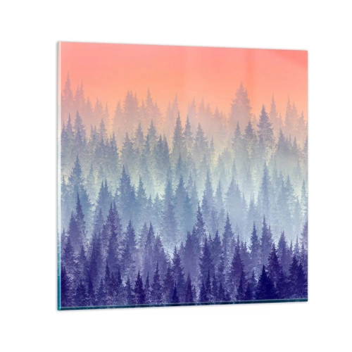 Obraz na skle - Vysoko, výše, do nebe - 30x30 cm