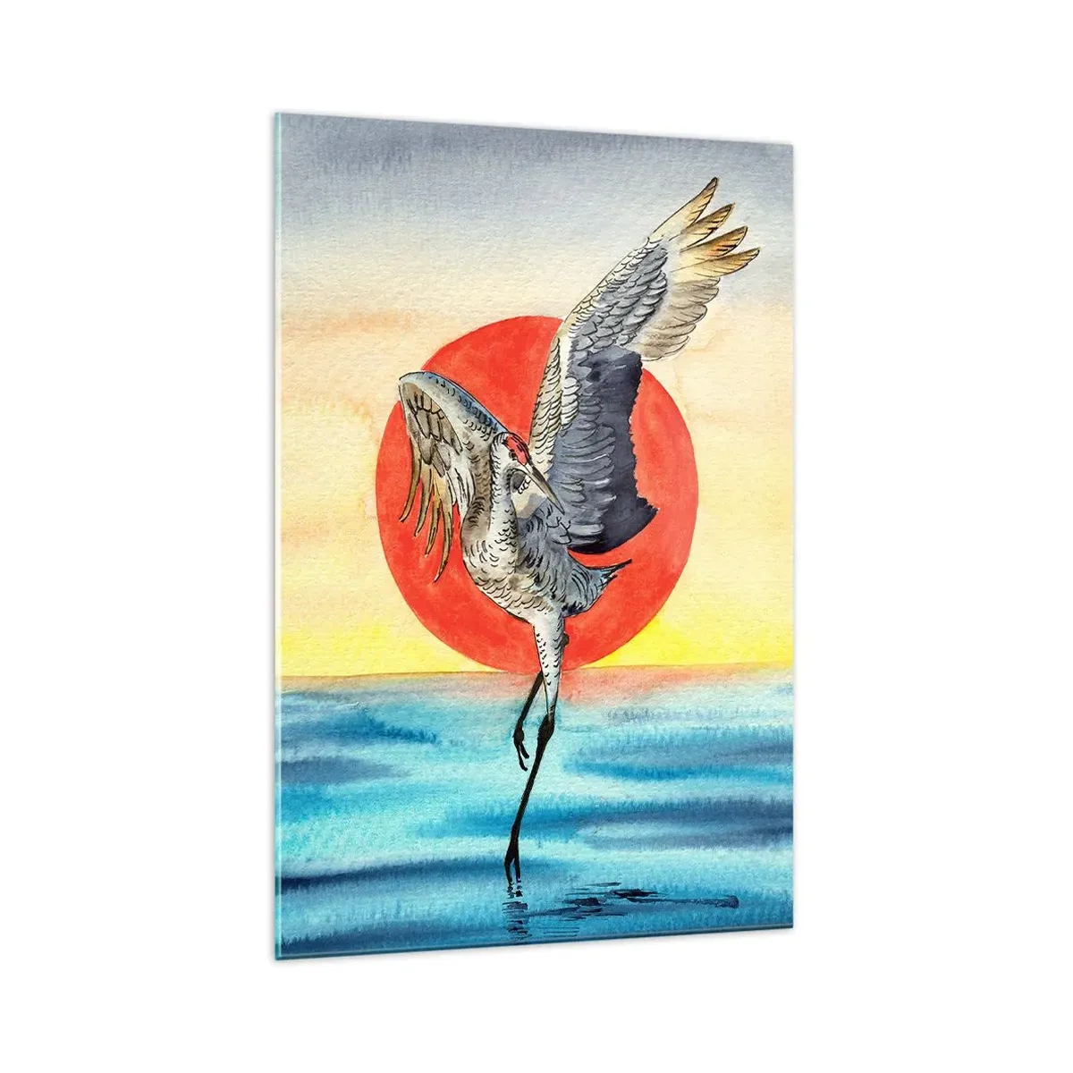 Obraz na skle - Je čas jít zpět - 70x100 cm