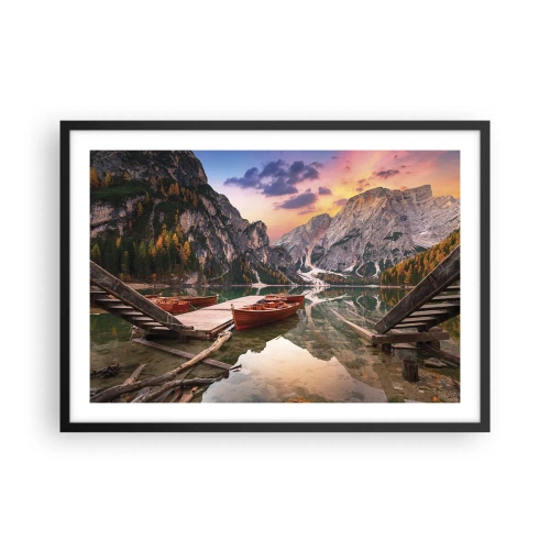 Plakát v černém rámu - Slib dne - 70x50 cm