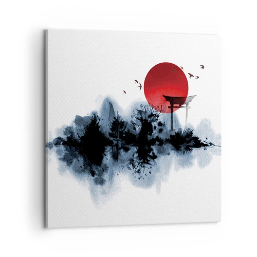 Obraz na plátně - Japonský pohled - 50x50 cm