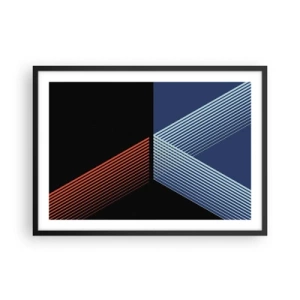 Plakát v černém rámu - Jednoduchý příběh - 70x50 cm
