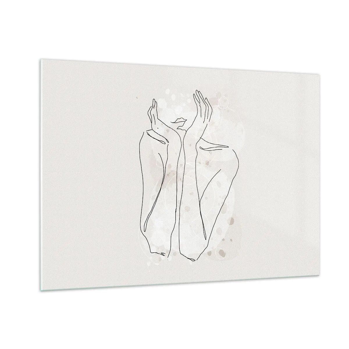 Obraz na skle - Zasněný okamžik - 100x70 cm