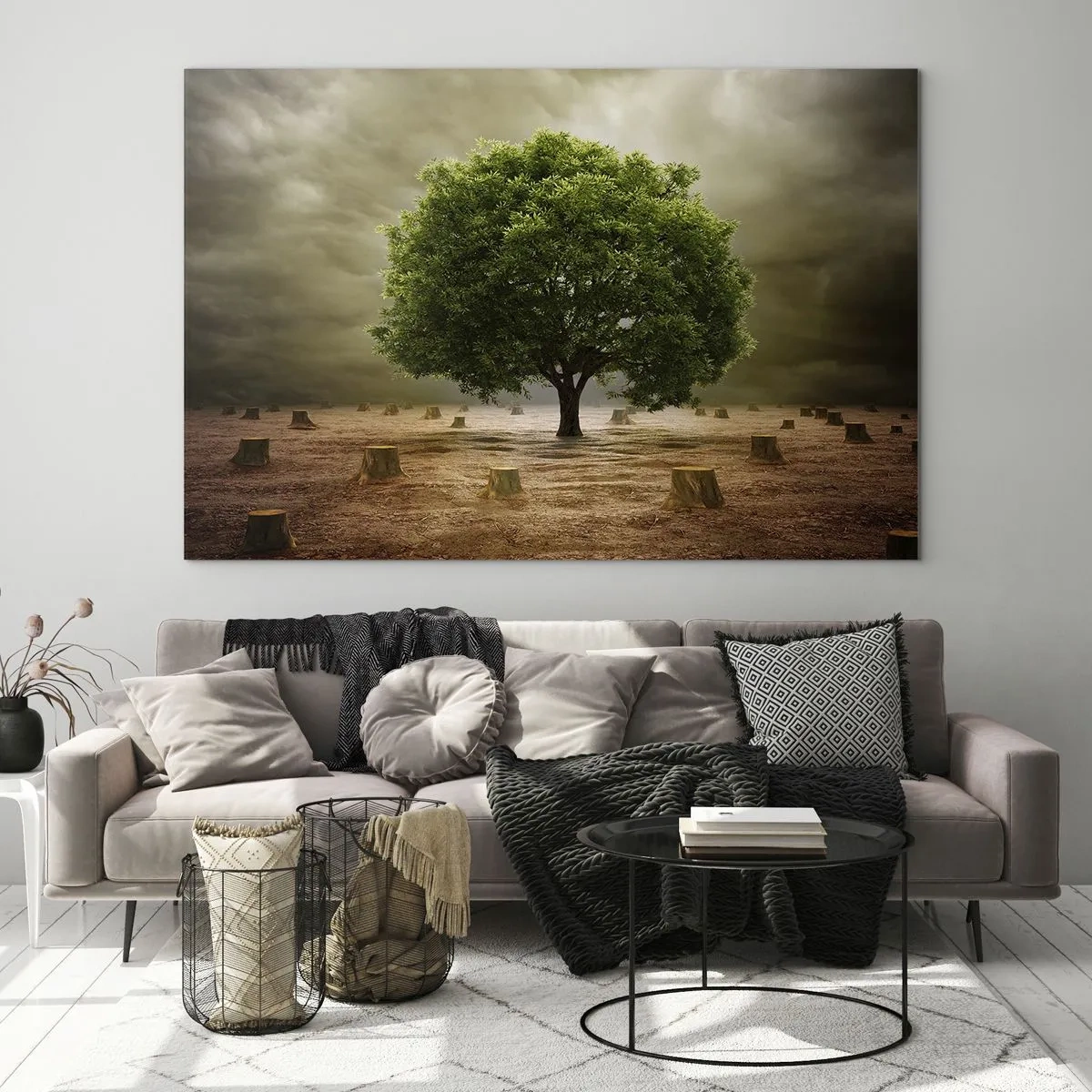 Obraz na skle - Celá naděje - 100x70 cm