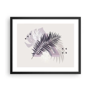 Plakát v černém rámu - Stín stínu - 50x40 cm