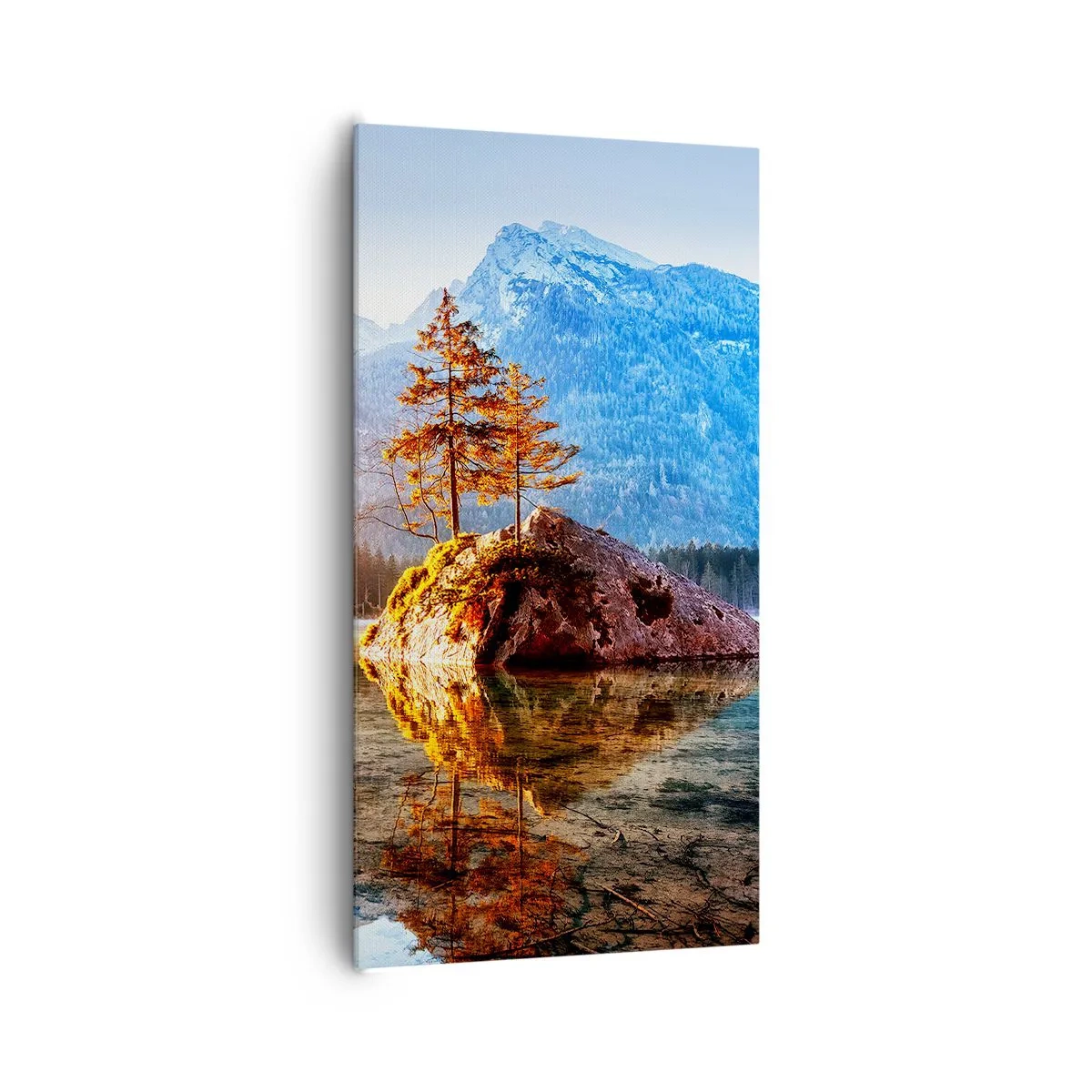 Obraz na plátně - Příroda v novém světle - 65x120 cm