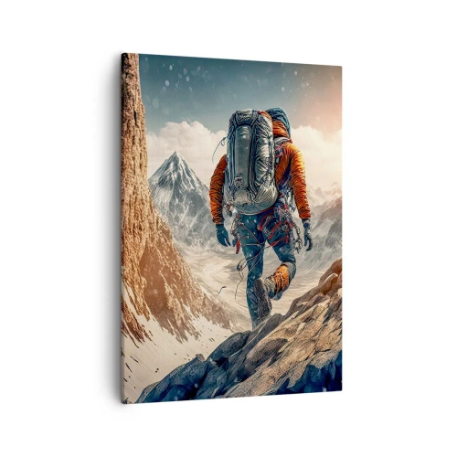Obraz na plátně - Osamělý bojovník - 50x70 cm