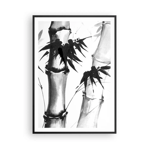 Plakát v černém rámu - Blízký záběr na orient - 70x100 cm