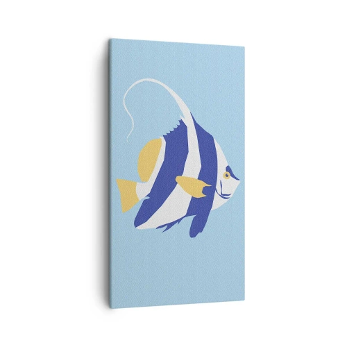 Obraz na plátně - Miss tropických vod - 45x80 cm