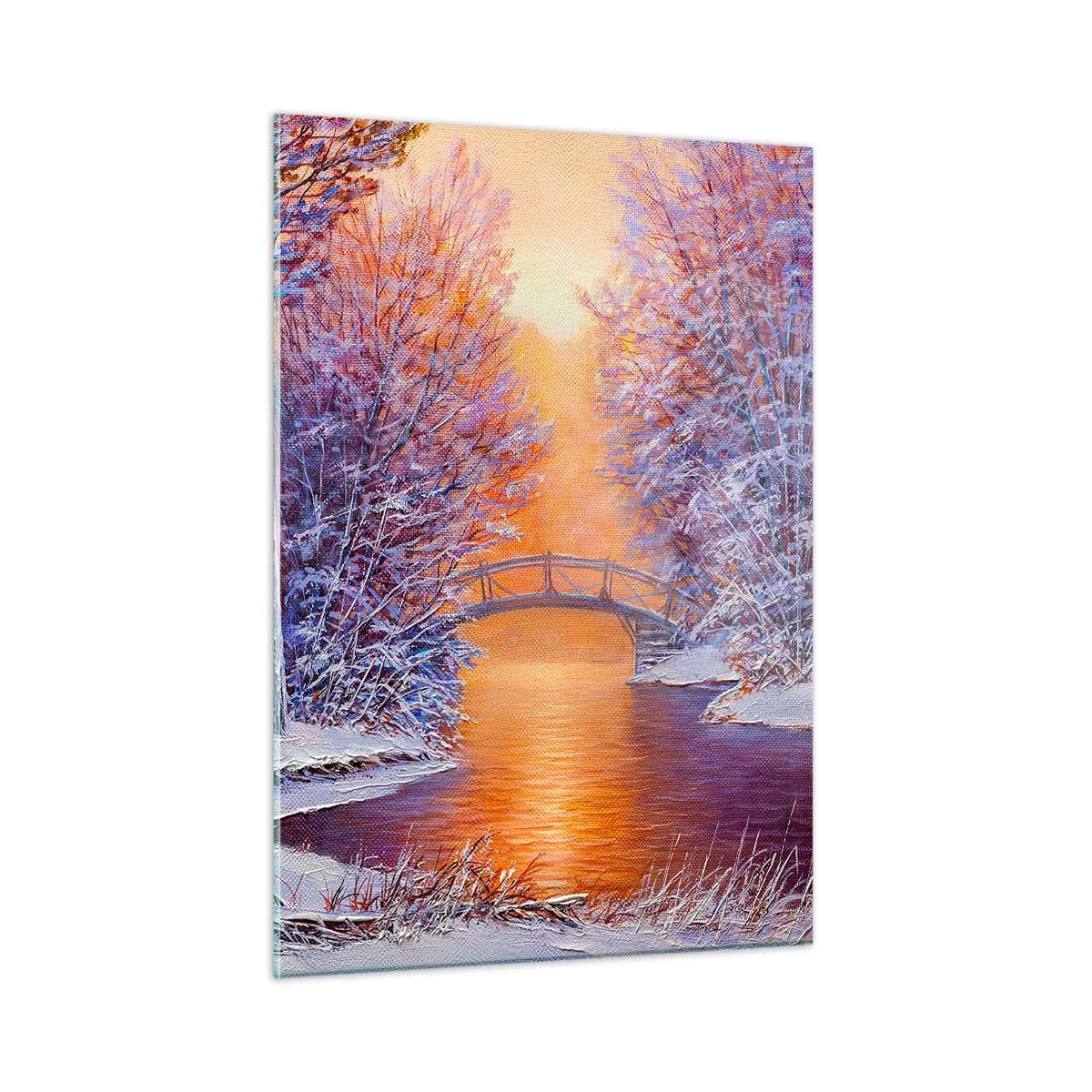 Obraz na skle - Sejdeme se zde - 50x70 cm