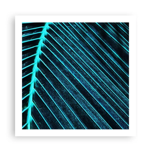 Plakát - Textura zeleně - 60x60 cm