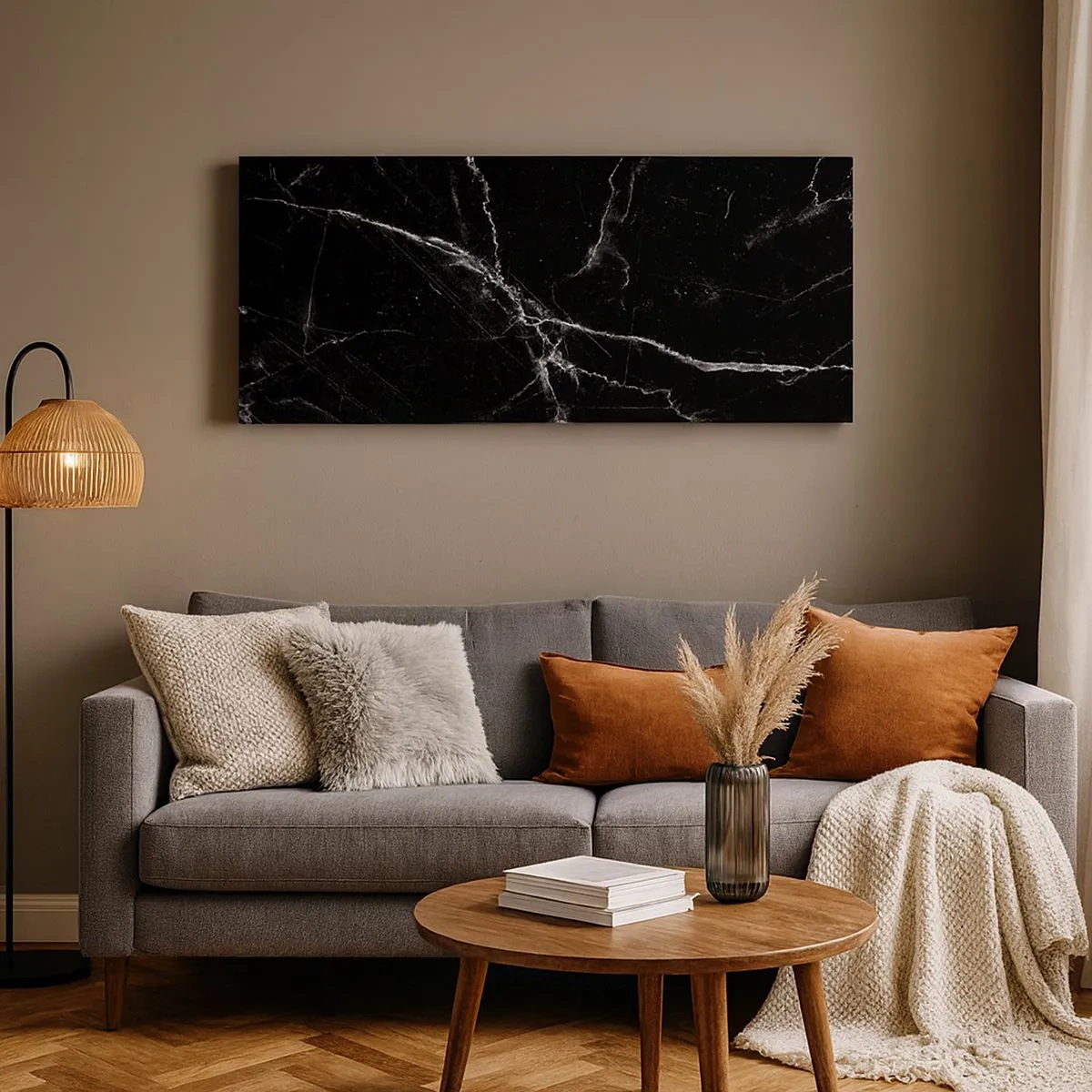 Obraz na plátně - Tajemný život kamene - 100x40 cm