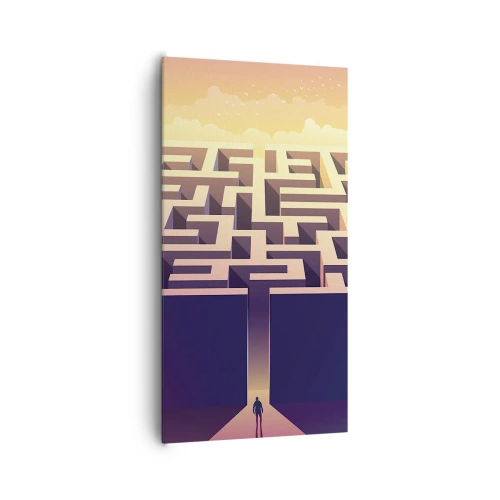 Obraz na plátně - Čas rozhodnutí - 65x120 cm