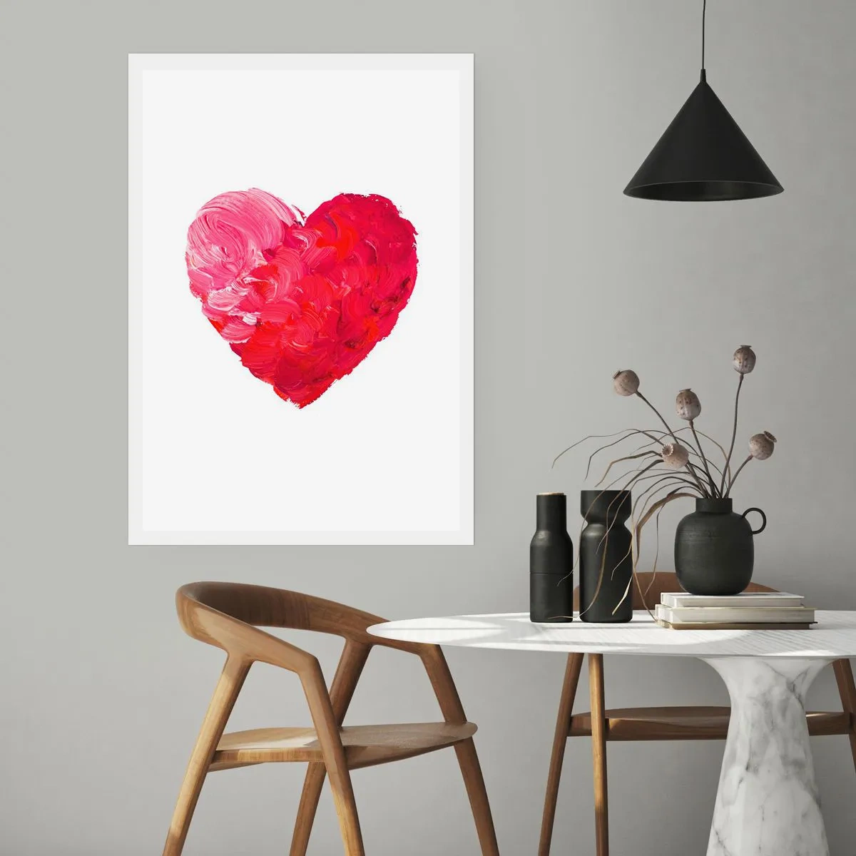 Plakát - All you need is love - 30x40 cm