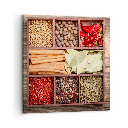 Obraz na plátně - Pořádek tvarů, buket vůní - 50x50 cm