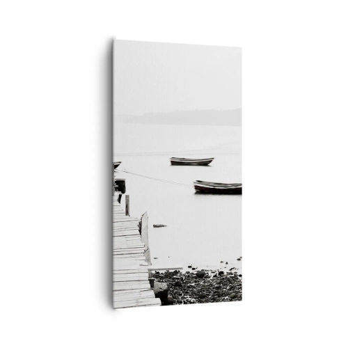 Obraz na plátně - U tiché a čisté vody - 65x120 cm