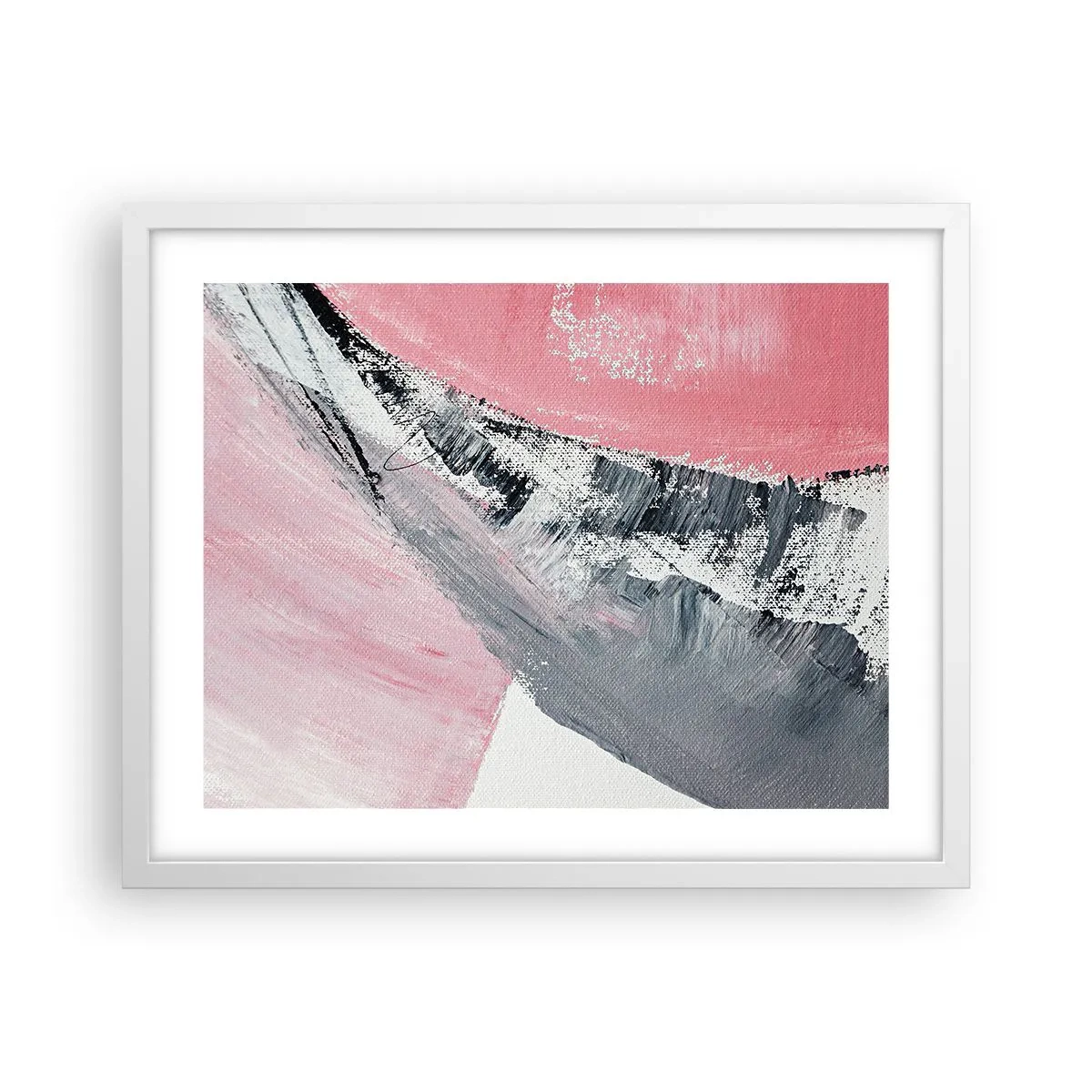 Plakát v bílém rámu - Sladěná kompozice - 50x40 cm