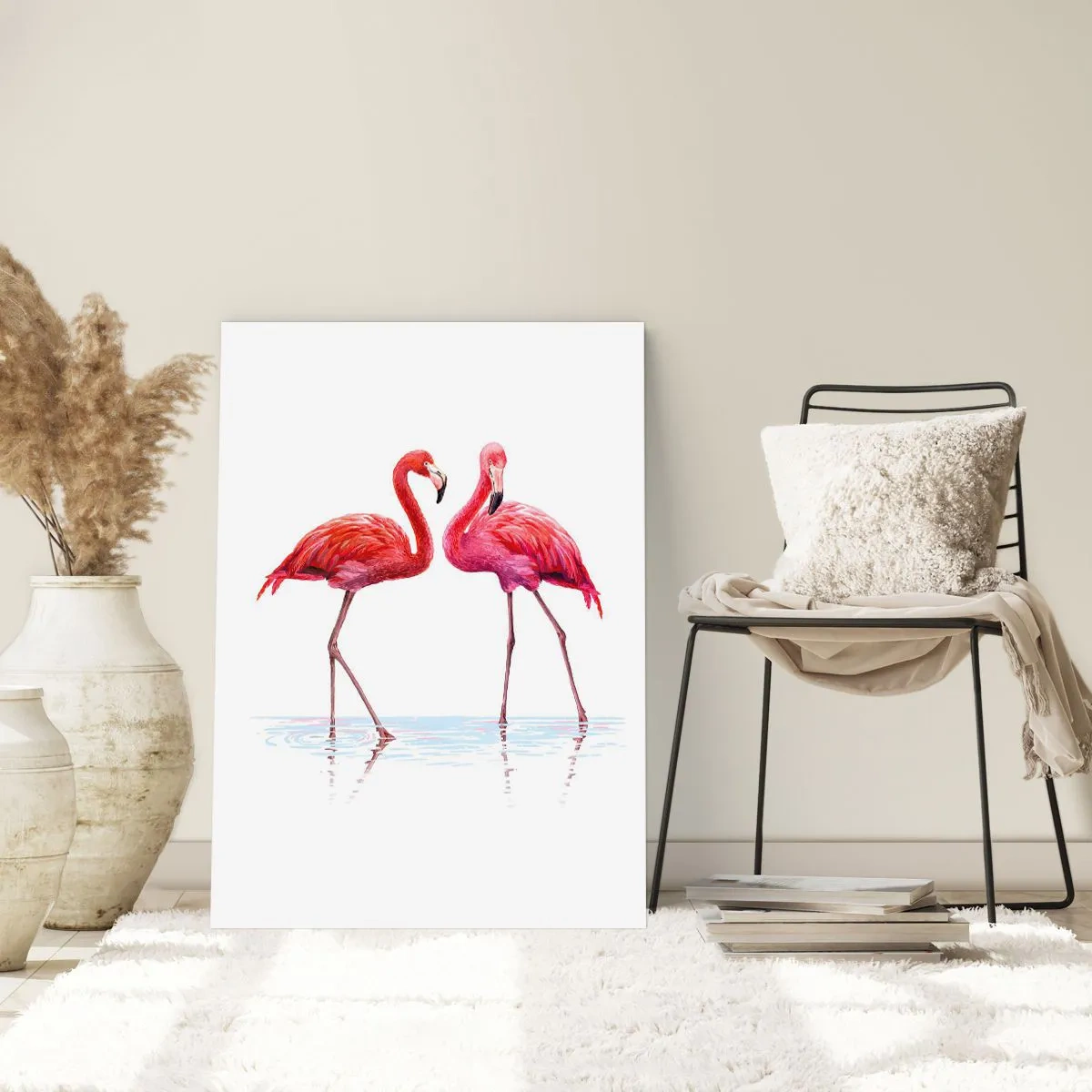 Plakát - Růžové rendez-vous - 50x70 cm