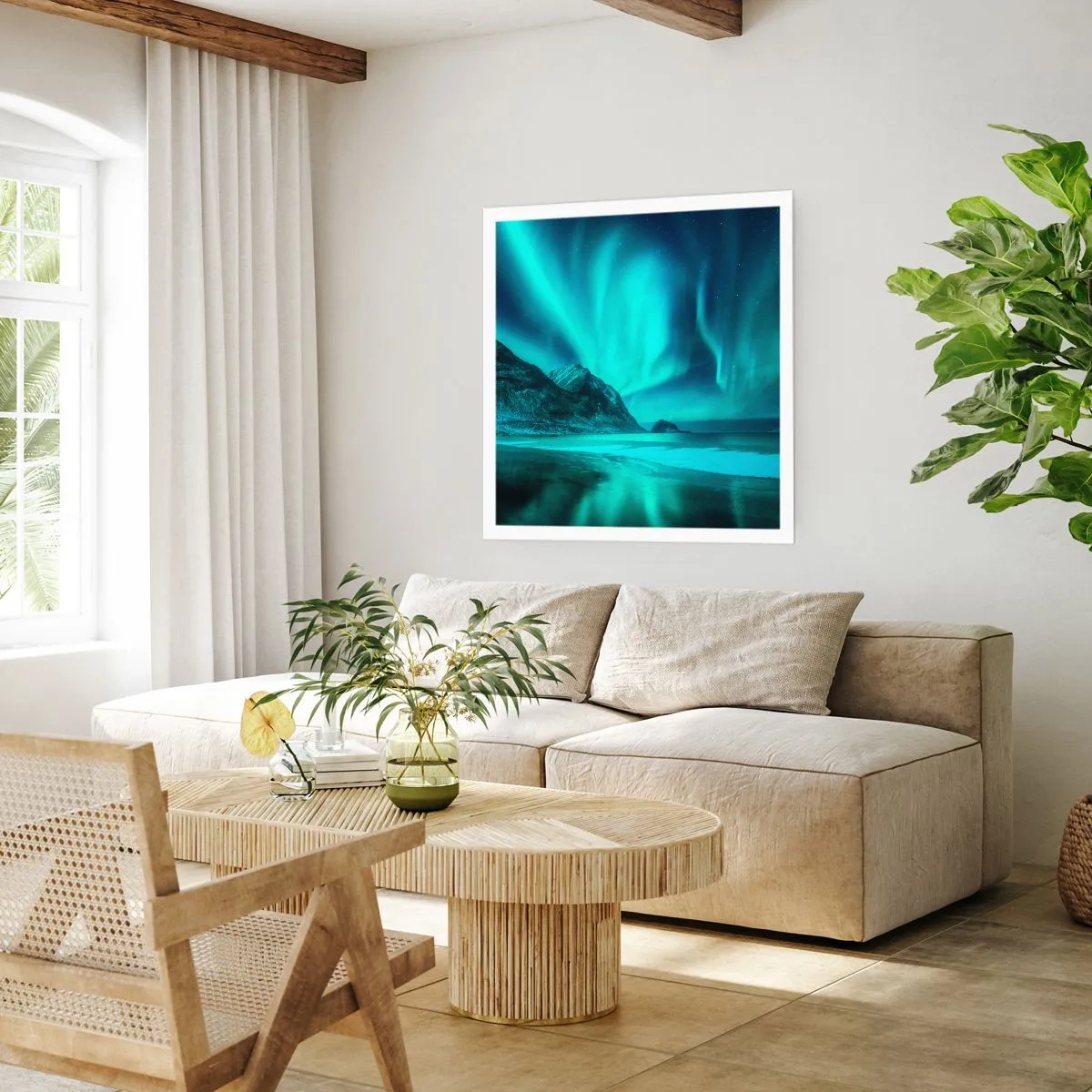 Plakát - Divy severu - 60x60 cm