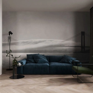 Fototapeta Standard Eco - Proplout Zlatou bránou - Krajina, Most, San Francisco - 450x315 cm