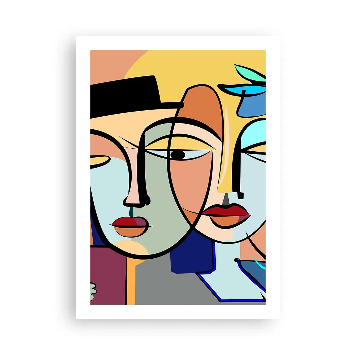 Plakát - Picassovo randez vous - 50x70 cm