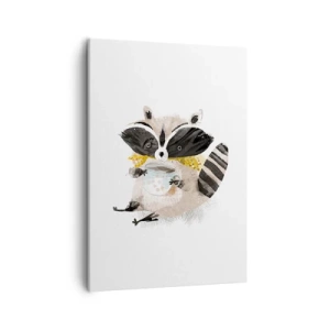 Obraz na plátně - Můj přítel mýval - 50x70 cm