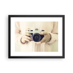 Plakát v černém rámu - Pro více informací… - 40x30 cm