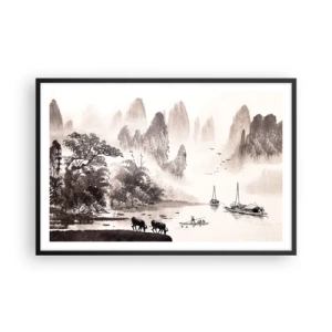 Plakát v černém rámu - Exotická všednost Východu - 91x61 cm