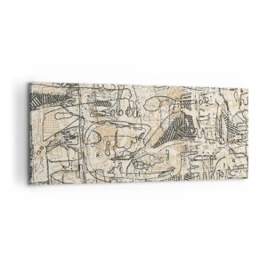 Obraz na plátně - Čeká na rozluštění - 100x40 cm