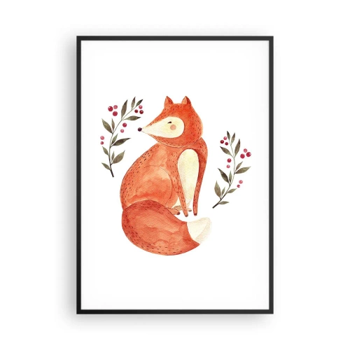 Plakát v černém rámu - Malý zrzek - 70x100 cm