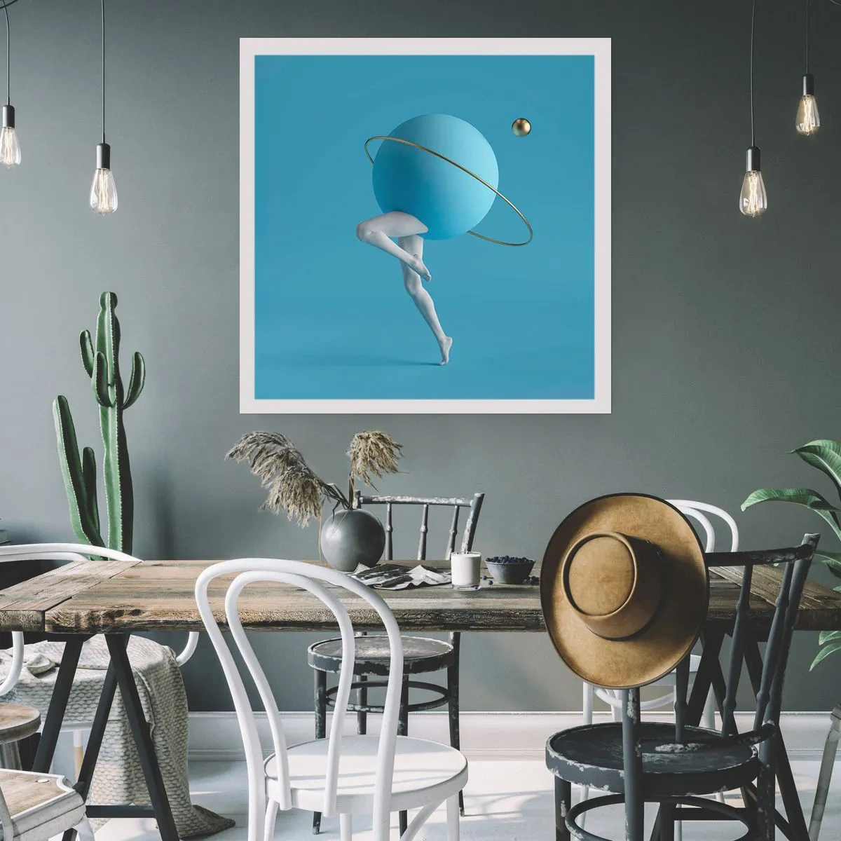 Plakát - Šílenství planet - 50x50 cm