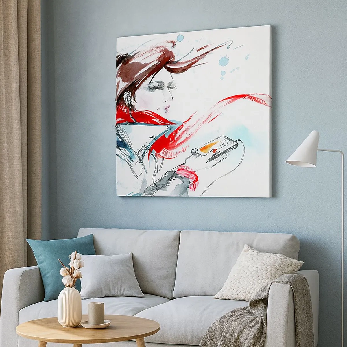 Obraz na plátně - Něco se ve mně děje - 30x30 cm